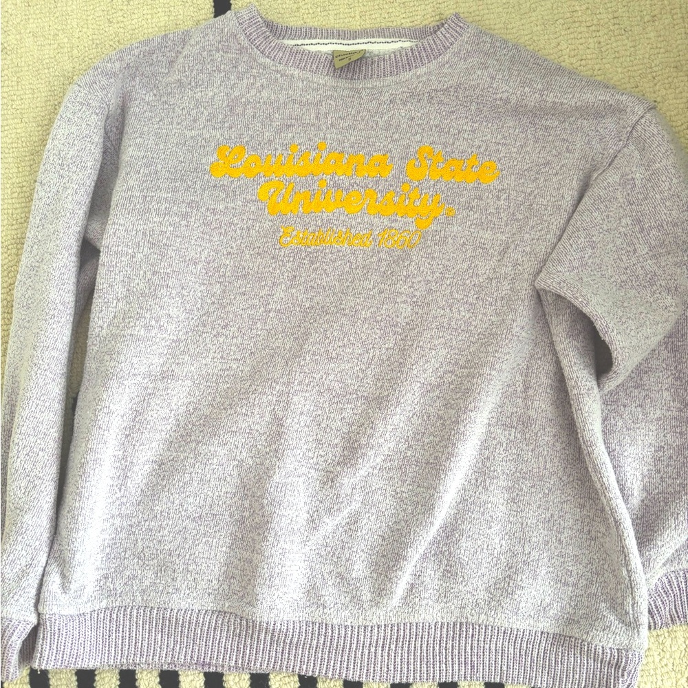 LSU TIGERS COMFY CREWNECK